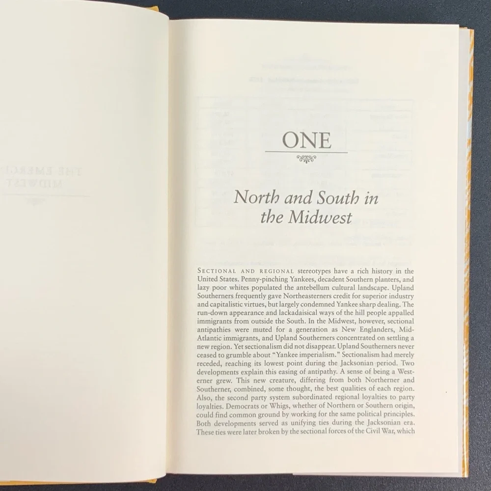 The Emerging Midwest by Nicole Etcheson. 1996.